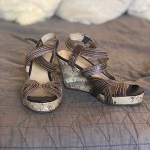 Kelly & Katie wedge sandals